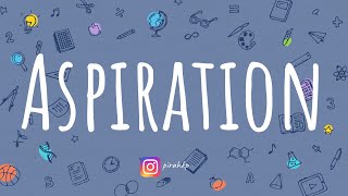 Aspiration meaning  Learn English Vocabulary  Word of the Day [upl. by Annek226]