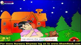 Nursery Rhymes Twinkle Twinkle Little Star Songs with lyrics [upl. by Ettevets]