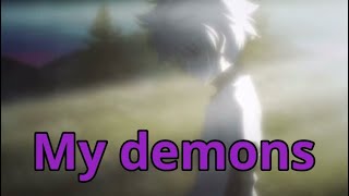 Hunter x Hunter Killua AMV my demons starset [upl. by Ennaylil]