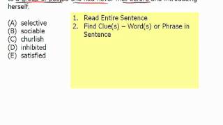 Magoosh GRE Module 1  Basic Strategies for Text Completions 16 [upl. by Airetahs799]