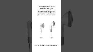 From EarPods to AirPods Which Design is Your Favorite [upl. by Ecnesse]