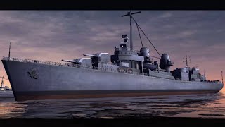 World Warships Combat 2 Stage 2 Fletcher  Royal Sovereign [upl. by Elinore]