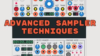 Nysthi Simpliciter  some advanced techniques in VCV Rack Modular Sampler TUTORIAL [upl. by Adnahsor371]