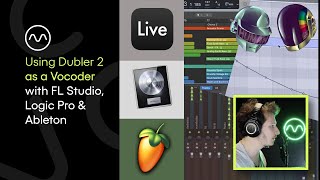 Using Dubler 2 as a Vocoder in FL Studio Logic Pro and Ableton Live 🤖 [upl. by Nacim]