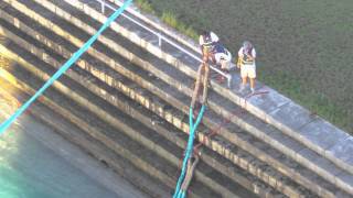 Connecting Mooring Lines for a Cruise Ship [upl. by Soluk]