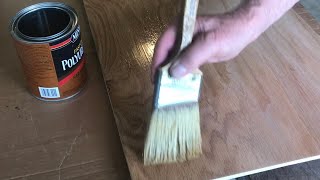 TIPS and techniques on how to apply polyurethane EVENLY like a pro [upl. by Myrwyn]