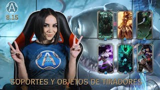 Actualizando…  815  Soportes y Objetos de Tiradores  Jugabilidad  League of Legends [upl. by Navar]