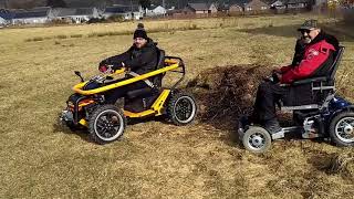 Trossachs Mobility  Terrainhopper allterrain disabled ATV [upl. by Ceevah]