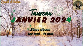 Taureau 2ème décan  janvier 2024 [upl. by Anival]