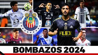 LISTA DE REFUERZOS EN LAS CHIVAS POR FIN ANUNCIAN A LOS REFUERZOS PARA EL CLAUSURA 2024 SON PROSPECT [upl. by Hsetirp51]