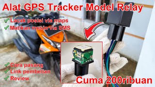 Pemasangan GPS Tracker Di Motor Dengan Mudah [upl. by Eerehc]