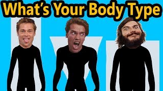 Whats Your Body Type 100 ACCURATE EASY TEST Ectomorph Mesomorph Endomorph Diet amp Workout Shape [upl. by Amekahs704]