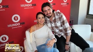 Entrevista a Majida Issa y Andres Sandoval Protagonistas Corazones Blindados Mundo Fox [upl. by Michaelina]