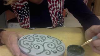 Skill of the week underglazing greenware [upl. by Xyno]