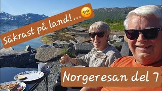 Norgeresan del 7 vi lämnar Lofoten och lever spännande på havet [upl. by Rhiamon]