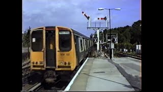 British Rail Merseyrail 1994Semaphores amp Class 507508 EMUs at Birkenhead Nth West Kirby amp Hoylake [upl. by Virginie]