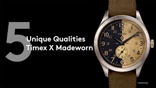 Five Things That Make Each Timex x MadeWorn Watch Unique [upl. by Sosna]