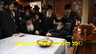 Lakewood Rosh Yeshiva R Malkiel Kotler Visits Belzer Rebbe  Nissan 5782 [upl. by Thorvald849]