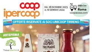 VOLANTINO COOP DAL 28 DICEMBRE AL 10 GENNAIO anteprima [upl. by Wicks]