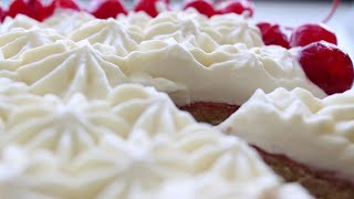 3 ingredient whipped cream frosting stabilized no gelatin [upl. by Oiramal]