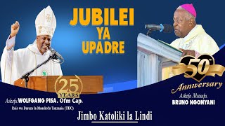 MISA TAKATIFU YA JUBILEI YA MIAKA 25 YA UPADRE WA ASKOFU PISA amp MIAKA 50 YA ASKOFU BRUNO NGONYANI [upl. by Aynekat]