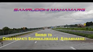 Shirdi to AurangabadSamruddhi MahamargMaharashtra Expressway2 [upl. by Schoenburg]