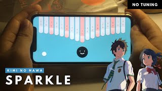 SPARKLE  Kimi No Nawa Your Name  Keylimba Easy Tutorial [upl. by Uriia]