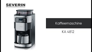 SEVERIN Kaffeemaschine KA 4812 [upl. by Bell]