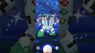 Getting Lucky With ✨Shiny Regigigas Raid in pokemongo [upl. by Notgnirrac]