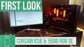 Corsair iCUE Software amp Obsidian 500D RGB SE Gehäuse Deutsch Computex2018 [upl. by Babby796]