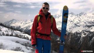 Zag UBAC Ski Review 20152016  EpicTV Gear Geek [upl. by Kcirdahs]