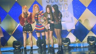 4k Fancam직캠170119 BLACKPINK 블랙핑크 신인상 수상소감서울가요대상 [upl. by Nakeber]