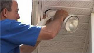 Lighting Fixtures  How to Install Exterior Security Lights [upl. by Enymsaj]