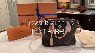 Louis Vuitton Flower Zipped Tote BB Natural [upl. by Elroy527]