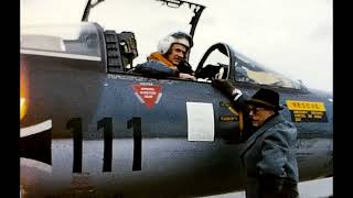 Luftwaffe General Johannes Steinhoff In 1965 Chatting With An F104 Pilot Before Takeoff Germany [upl. by Wildermuth]