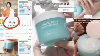 ￼Kem dưỡng ẩm Tinh Linh Nước Beyond Angel Aqua Moisture Cream💕 bán chạy số 1 Oliveyoung Hàn Quốc🥇 [upl. by Nonnag]