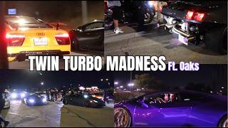 INSANE Twin Turbo Supercar Take Over [upl. by Inanaup176]