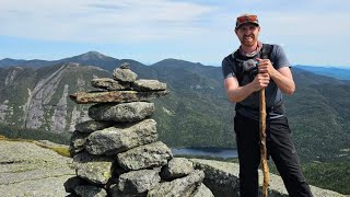 Hiking Adirondacks High Peak Region  Mount Algonquin amp Iroquois [upl. by Adnilrem]