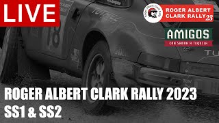 LIVE Roger Albert Clark Rally 2023  Stage 1 amp 2 [upl. by Eannaj]