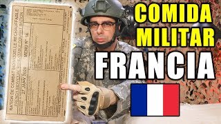 Probando COMIDA DE SUPERVIVENCIA MILITAR de FRANCIA [upl. by Lilhak984]