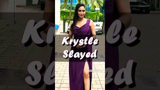 Krystle DSouza Slays in Stunning Dress  BollywoodandBuzz bollywood celebrity shorts [upl. by Goddord]