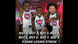 DETROIT PISTONS ARE THE WORST TEAM IN THE LEAGUE AGAIN PRAY FOR ME [upl. by Oinota672]