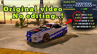 Gearbox Skyline R34 Car Parking 1695hp • New Update no GG [upl. by Novj]