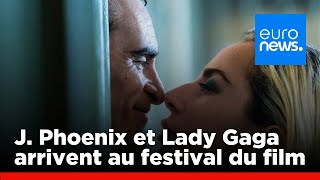 🔴 Lady Gaga et Joaquin Phoenix arrivent au festival du film de Venise  euronews 🇫🇷 [upl. by Semmes]