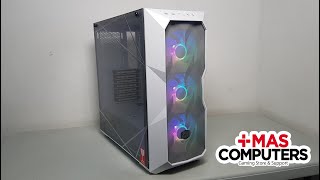 Un poco del Gabinete Cooler Master MasterBox TD500 MESH WHITE [upl. by Gile739]