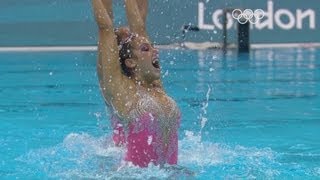 Synchronized Swimming Duets  Technical Routine Heats  London 2012 Olympics [upl. by Hsaniva]