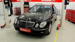 Mercedes Eklasse Hvordan bytte lenkearm i forstilling  2003 til 2009 mod W211 [upl. by Alton537]