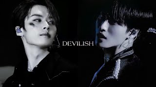 lee know × seonghwa quot98 linequot  devilish  fmv [upl. by Rance89]