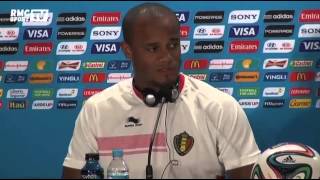 Football  Kompany Belgique  quotMouiller le maillot pour le paysquot 1606 [upl. by Ahsurej]