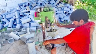 Pvc pipe craft ideas home  PVC pipe garden ideas  How To Make A Beautiful Orb Vertical Garden [upl. by Celka138]